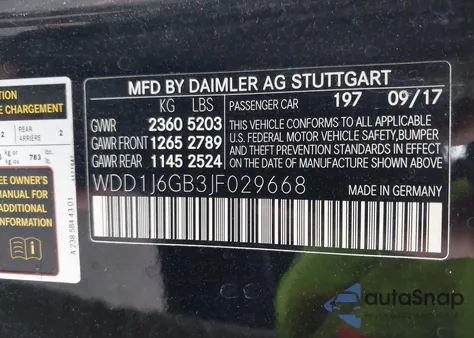 2018 Mercedes-Benz E 400 4Matic z USA, uszkodzony, nr VIN WDD1J6GB3JF029668